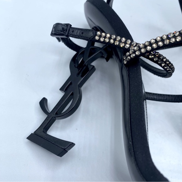 Opyum YSL Strass Ankle-Strap Sandals - Picture 8 of 16